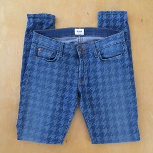 Hudson Krista Skinny Jeans in Herringbone